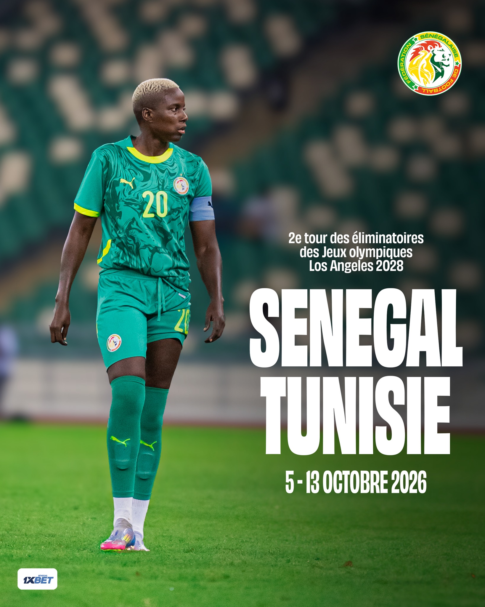 Senegal to face Tunisia in la28 women’s football qualifiers