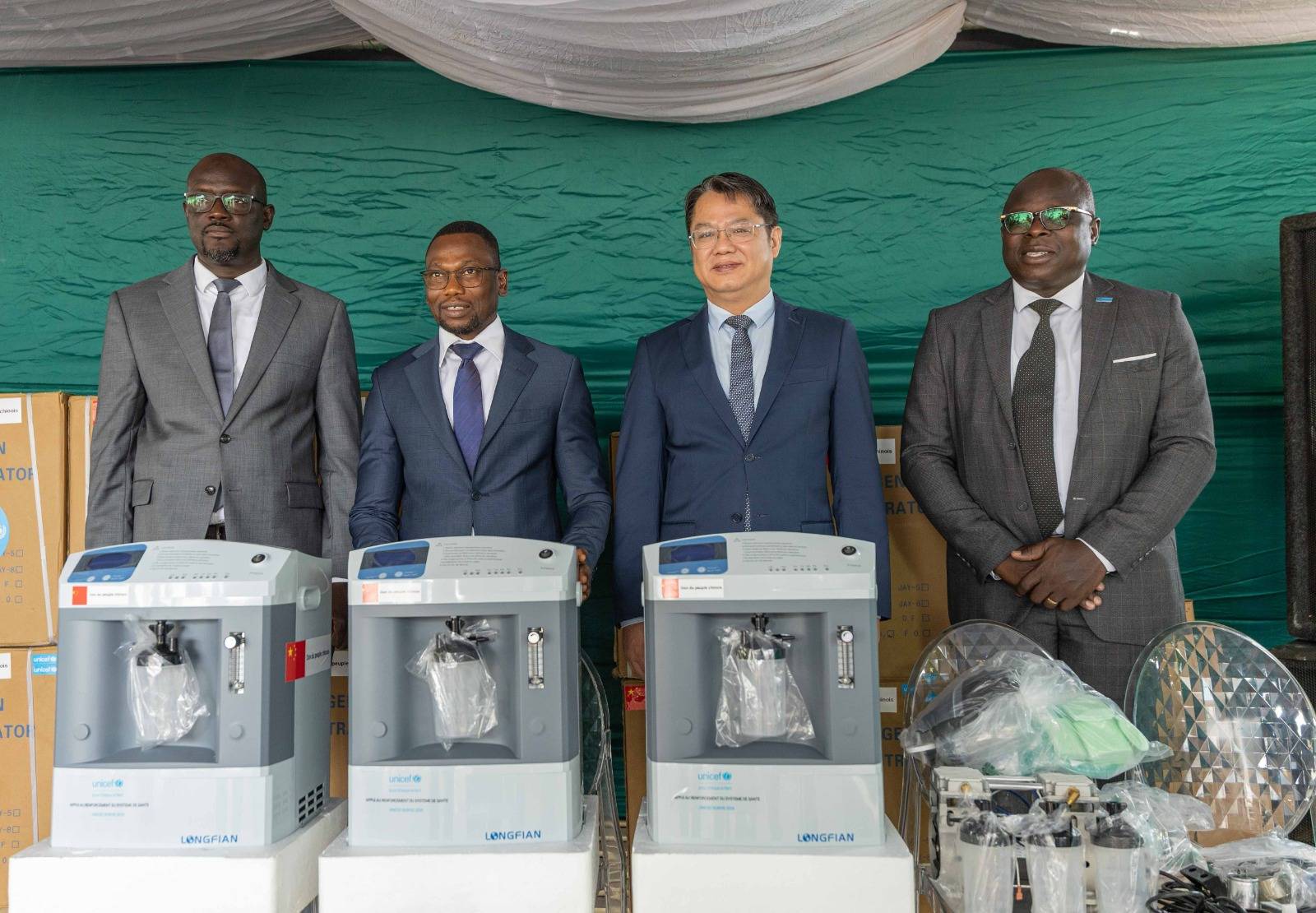 Benin enhances medical emergency services with 600 high-tech oxygen concentrators