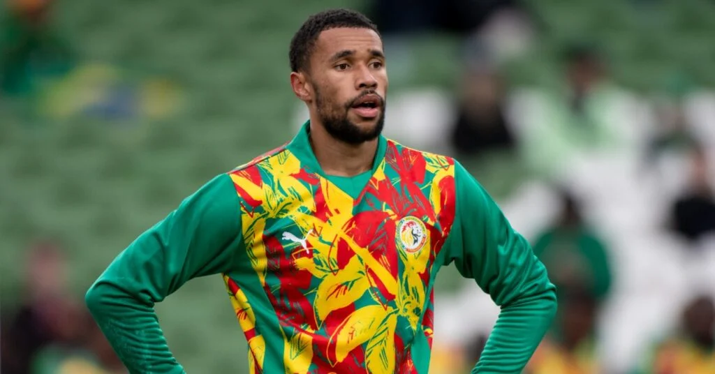 Senegalese goalkeeper Yéhvann Diouf