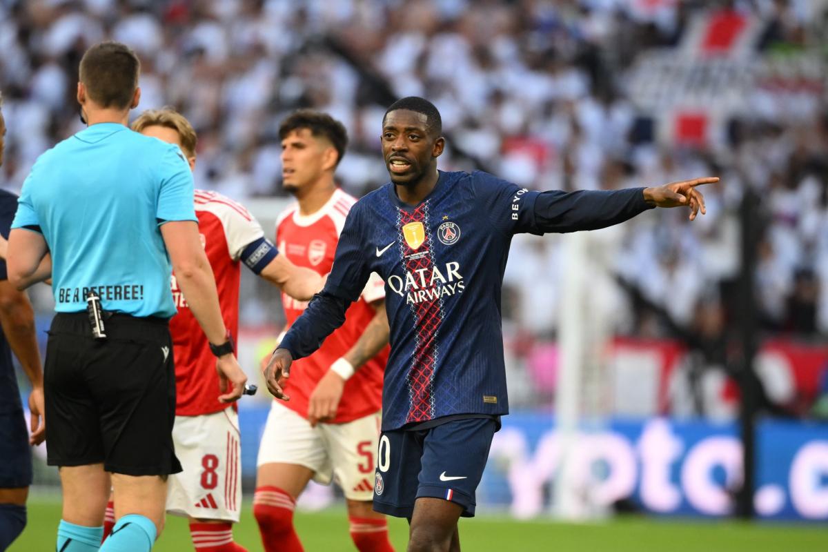 Psg and arsenal both score in champions league final, first time in eight years