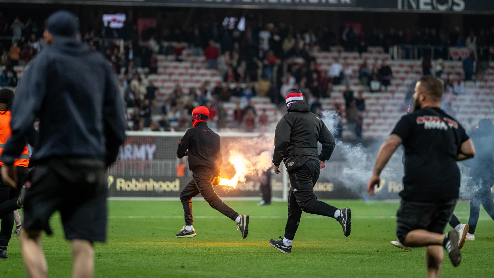Nice faces sanctions ahead of ligue 1 playoff against saint-etienne
