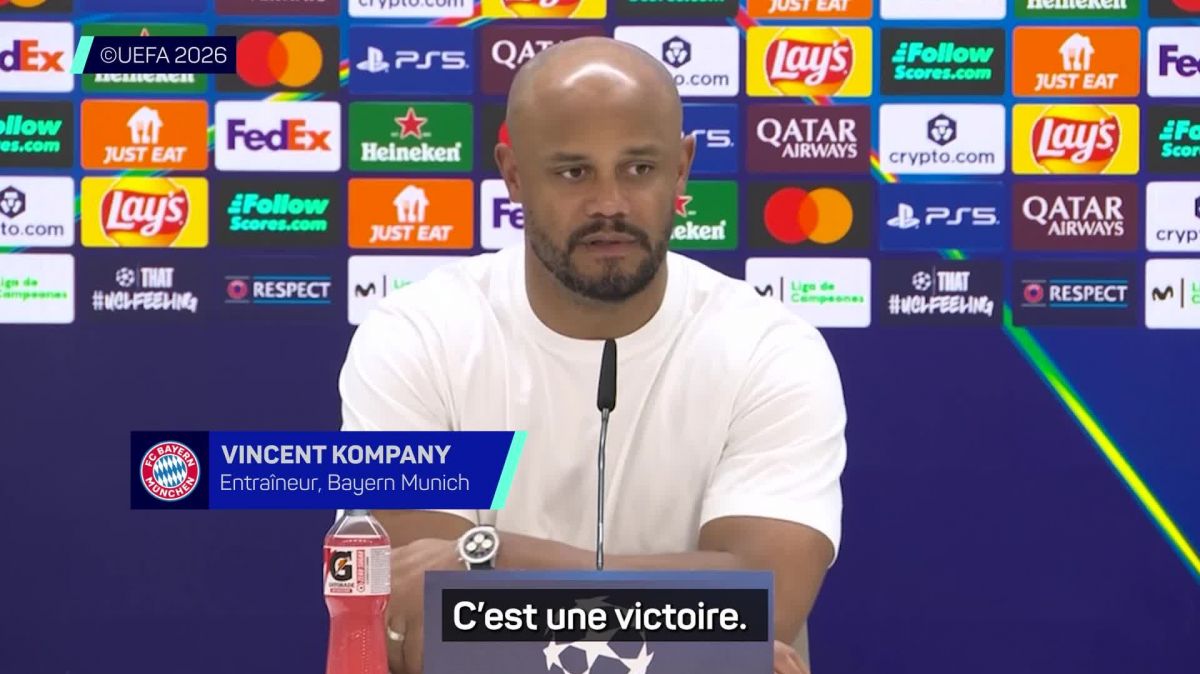 Vincent Kompany praises Bayern Munich’s monumental win at the Santiago Bernabéu