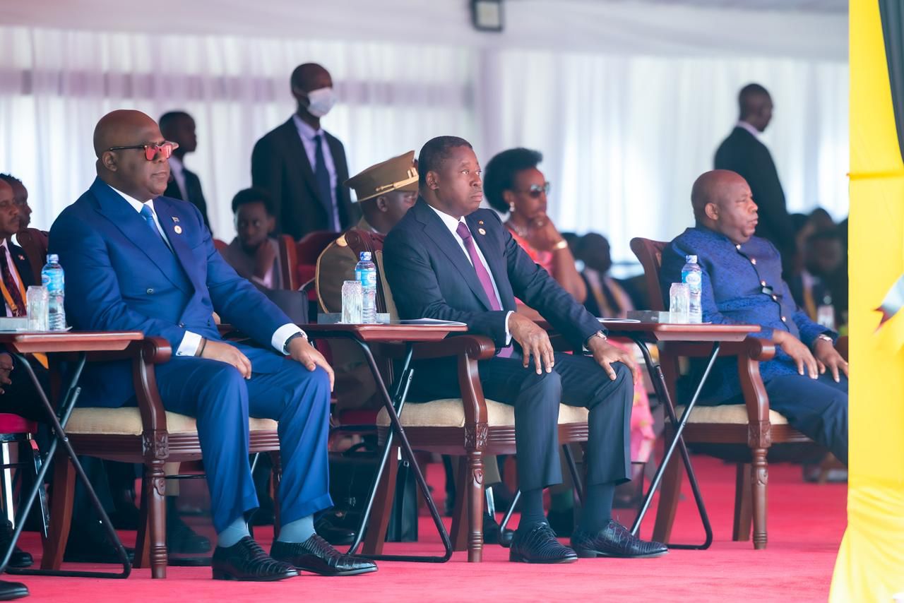 Togo’s Faure Gnassingbé congratulates Uganda’s Museveni at inauguration