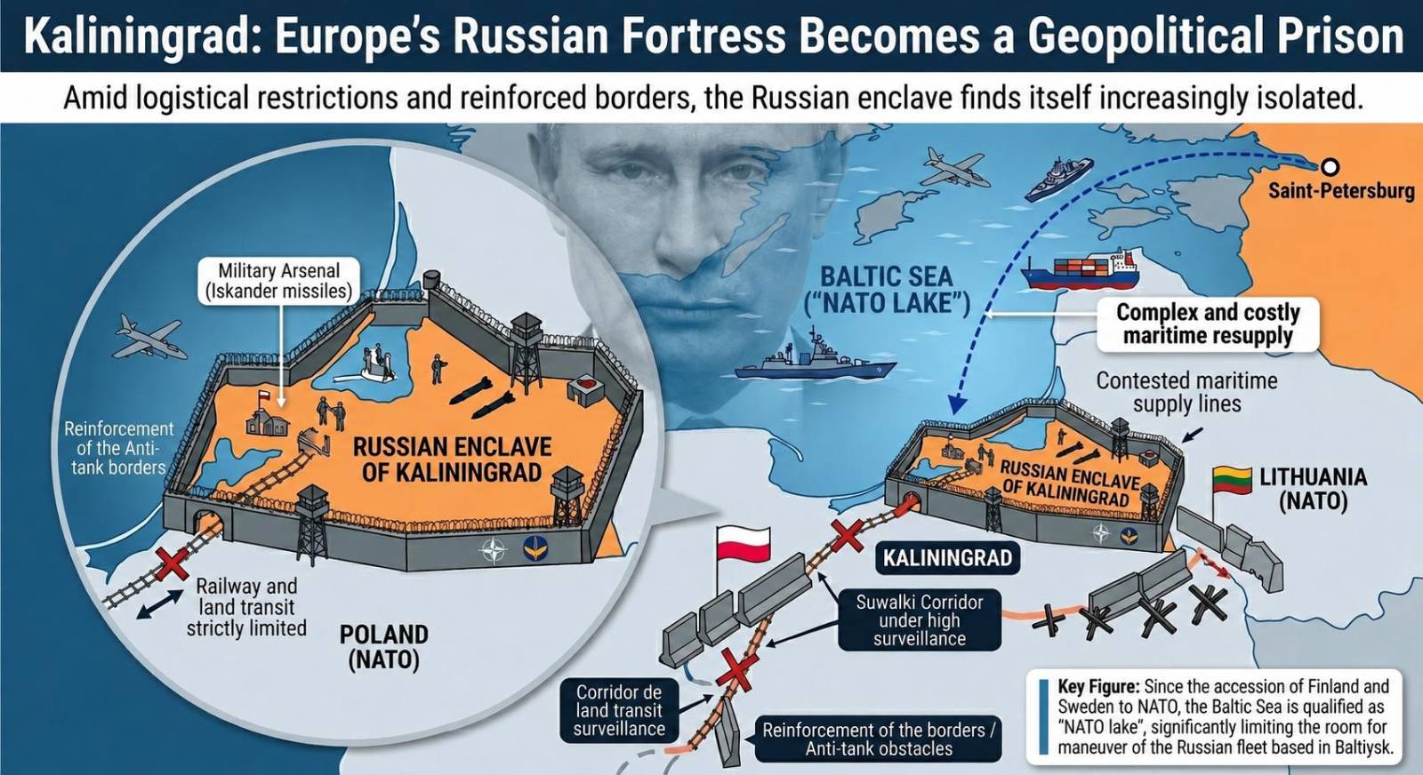Kaliningrad’s strategic dilemma: from baltic outpost to isolated enclave