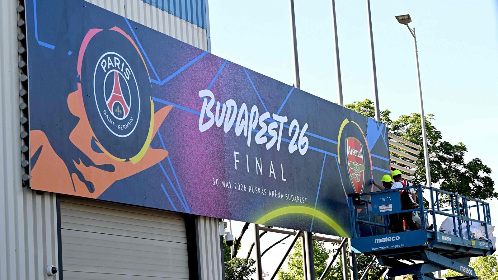 PSG vs Arsenal: ideal weather awaits in Budapest for champions league final