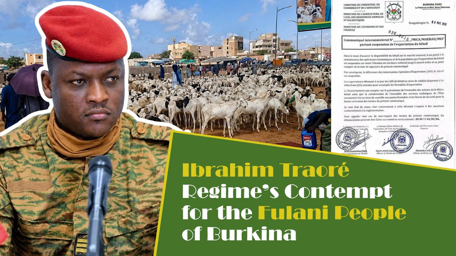 Burkina Faso’s peul communities cry out against repression under Traoré