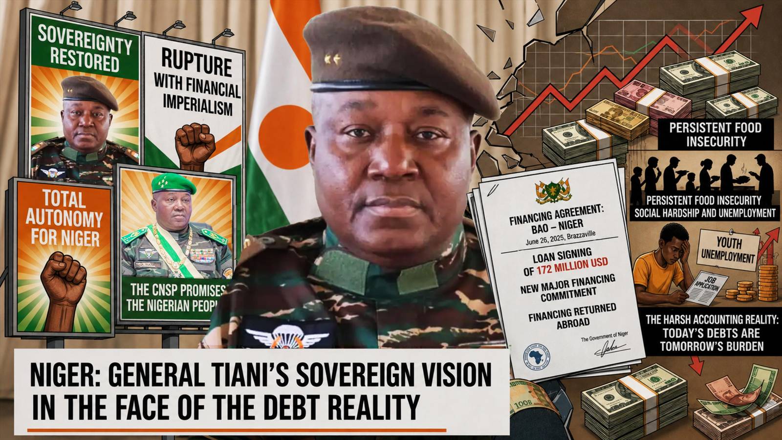 Niger’s sovereignty illusion under general Tiani: debt realities unveiled