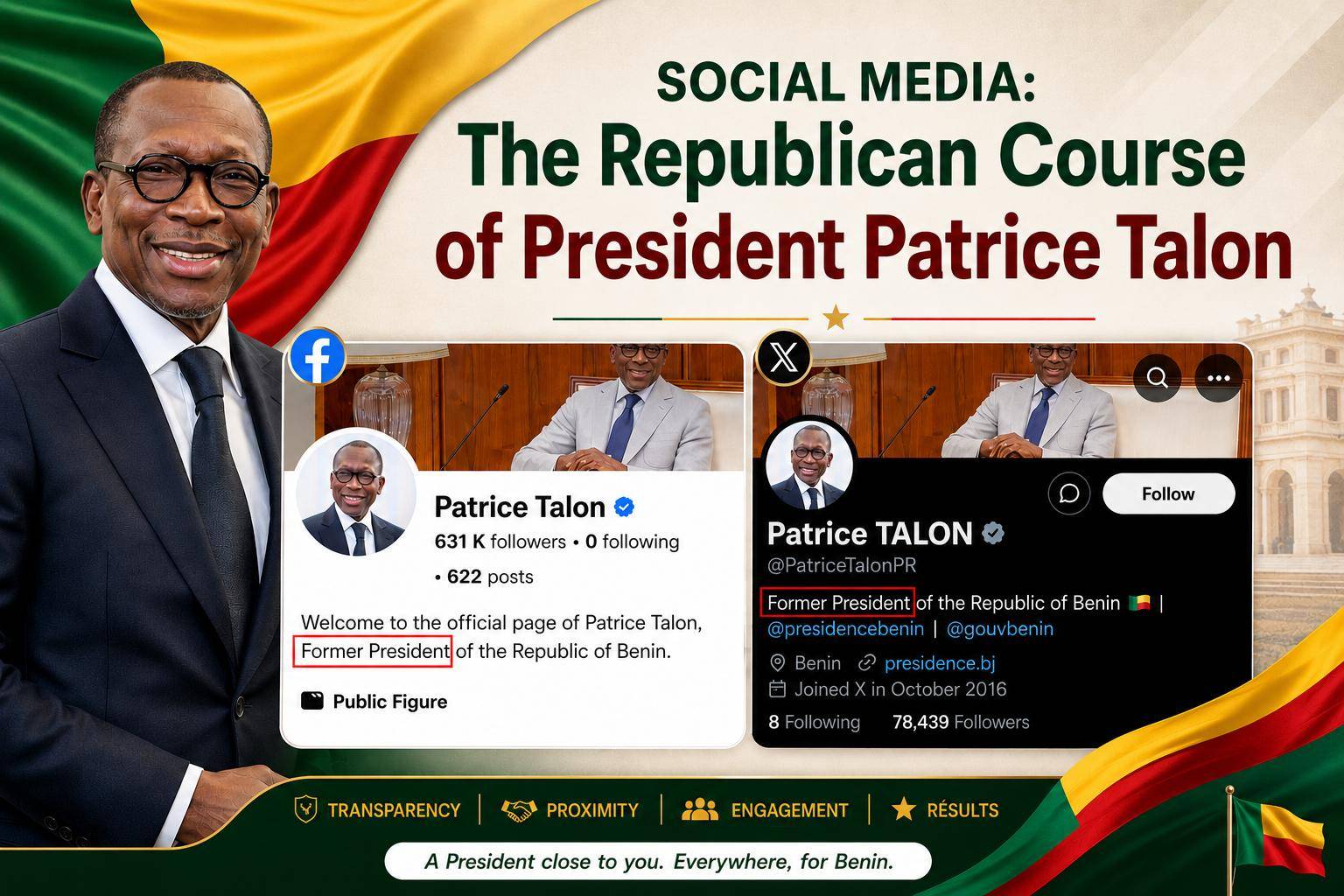 President Talon advocates for civic maturity in digital discourse