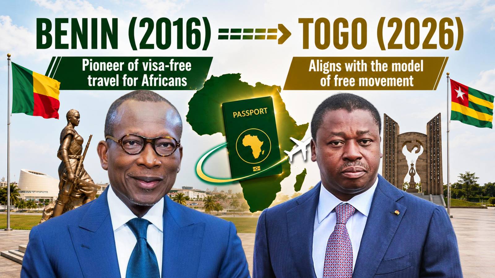 Togo opens borders fully to african travelers