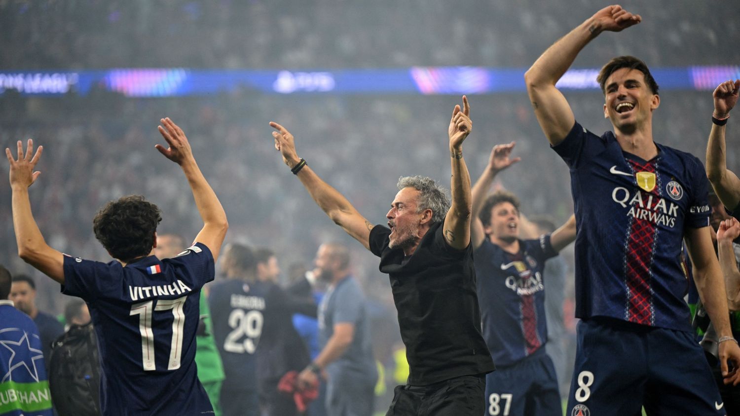 PSG triumphs in european football glory: parisian fans erupt in budapest