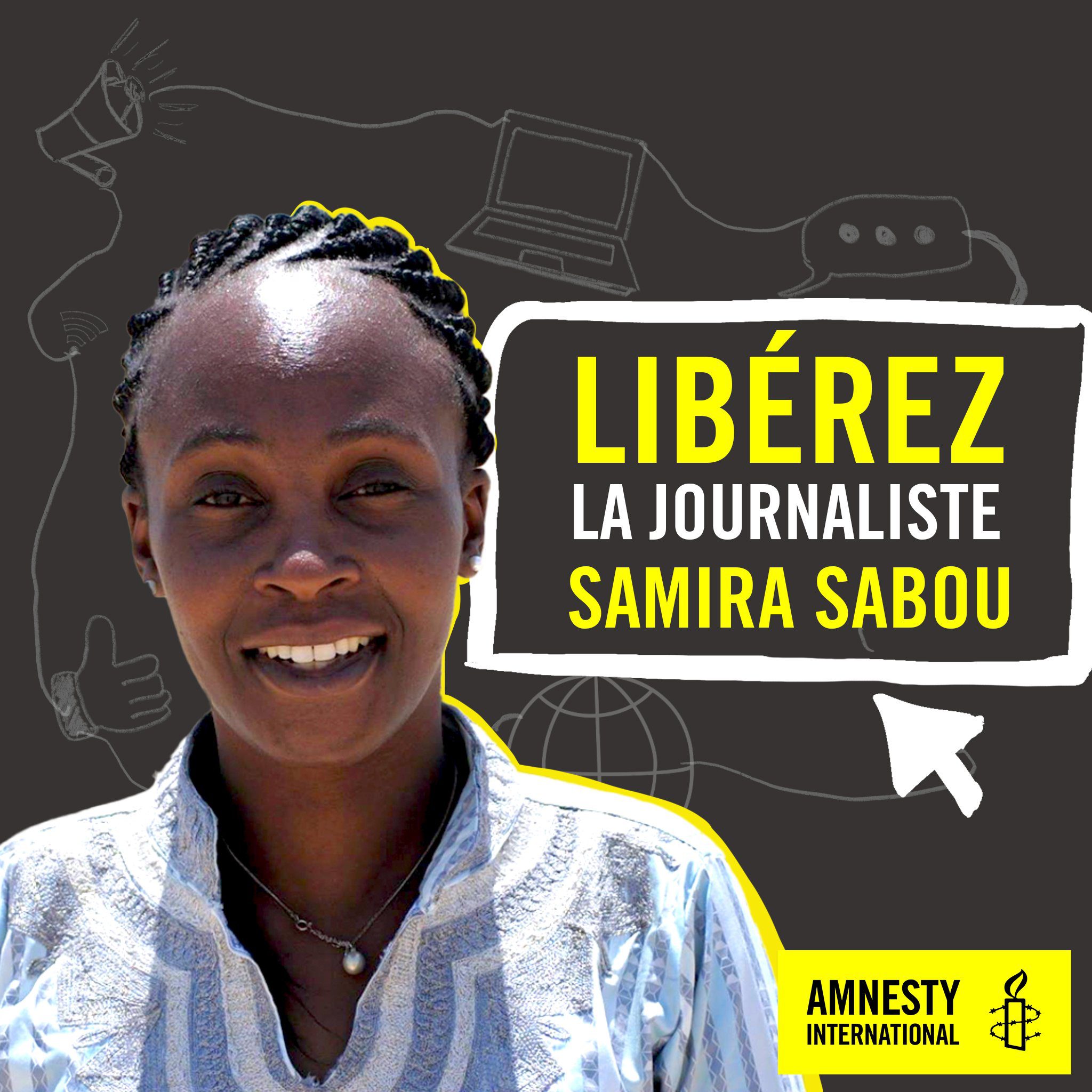 Amnesty international demands immediate release of nigerian journalist samira sabou