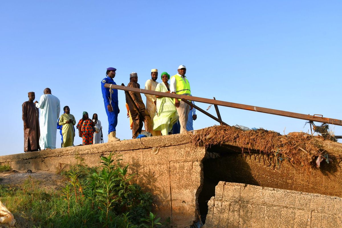 N’Djamena mayor orders urgent repairs at key hilton flood prevention site