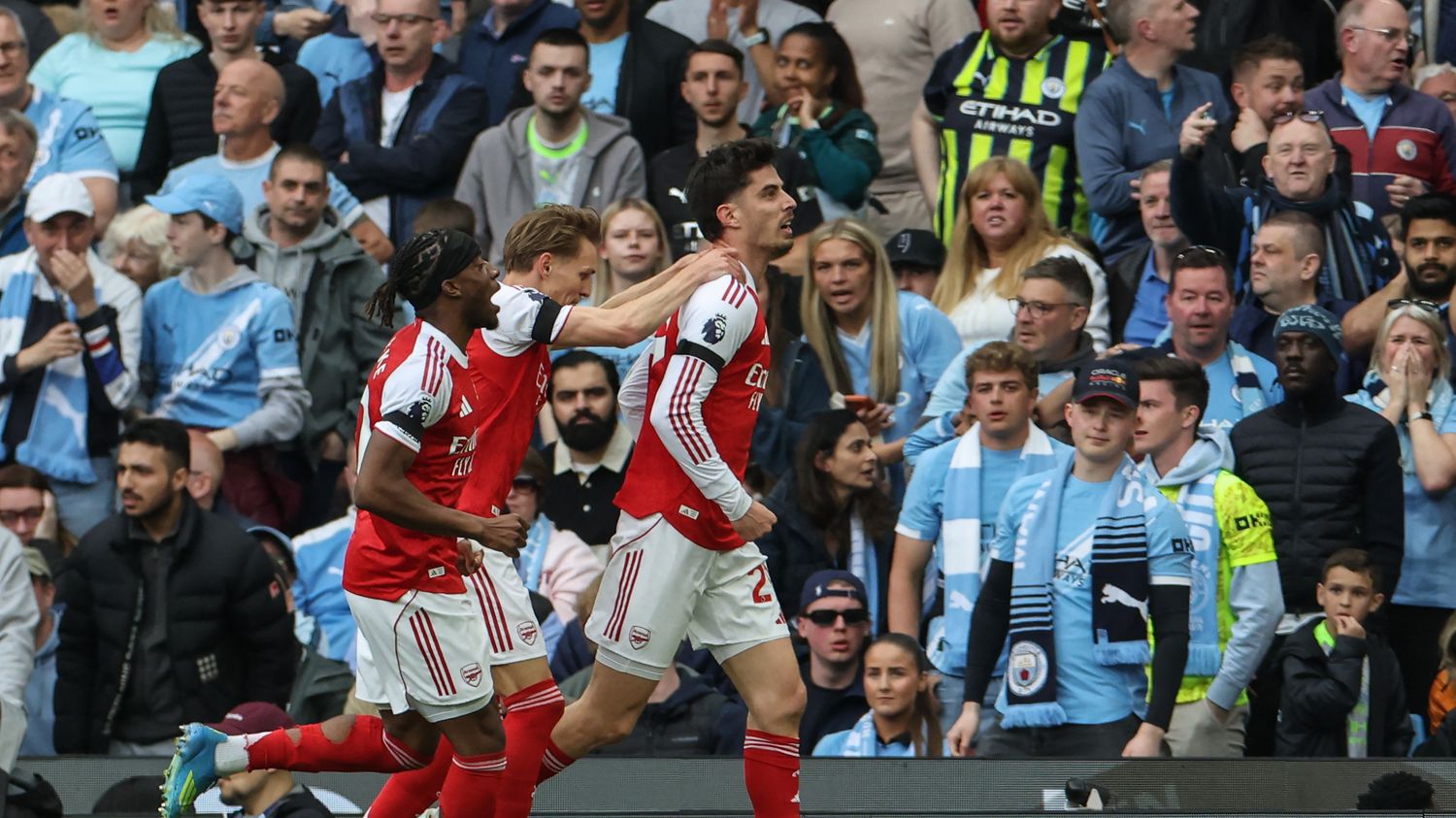 Arsenal crowned english champions after manchester city draw