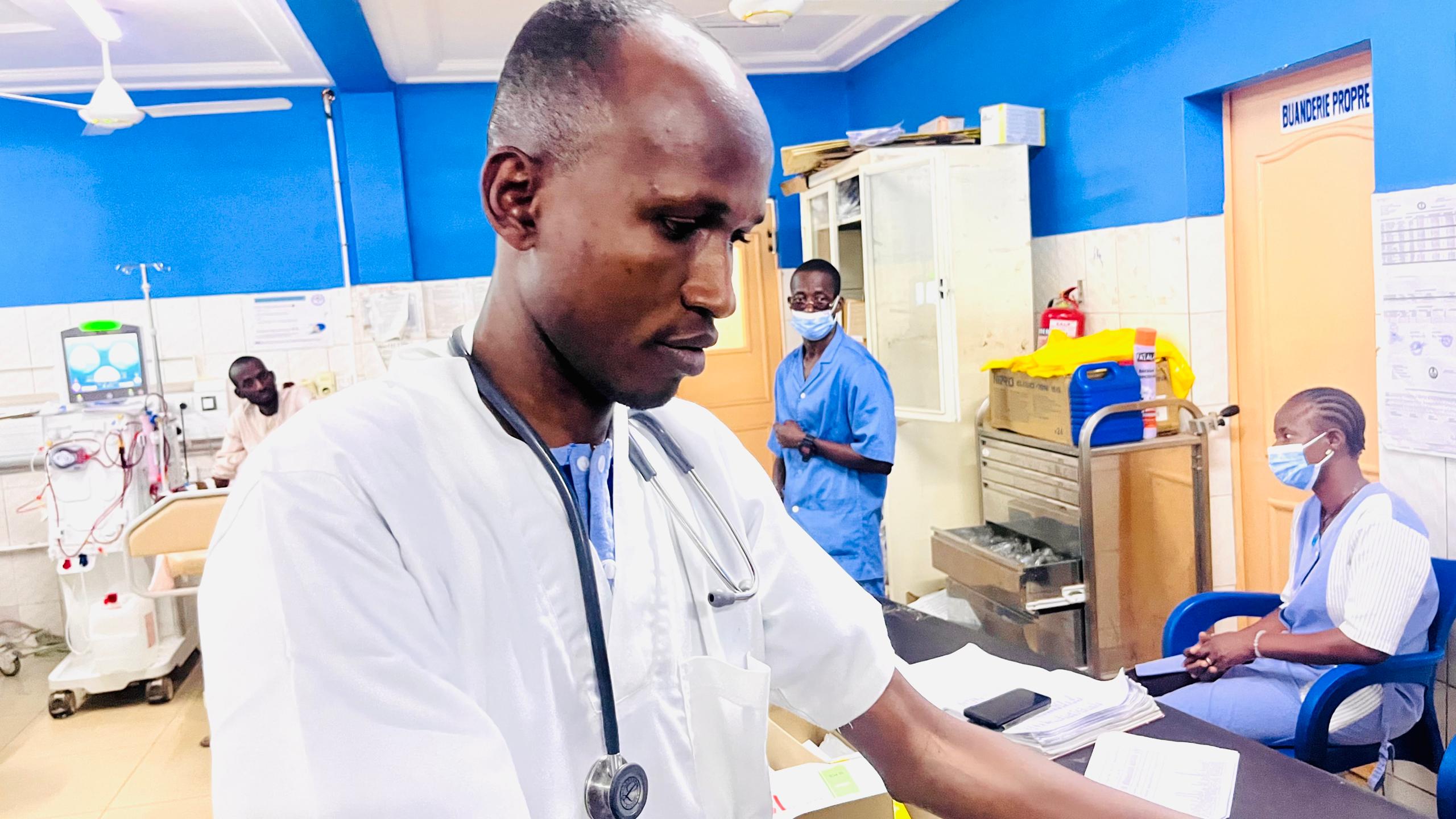 Dr Sawadogo in Bobo-Dioulasso