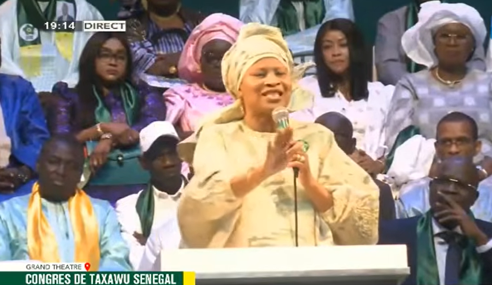 Congrès de "Taxawu Sénégal":  Aïssata Tall Sall critique le nouveau régime  et appelle à une démonstration de force de l'opposition