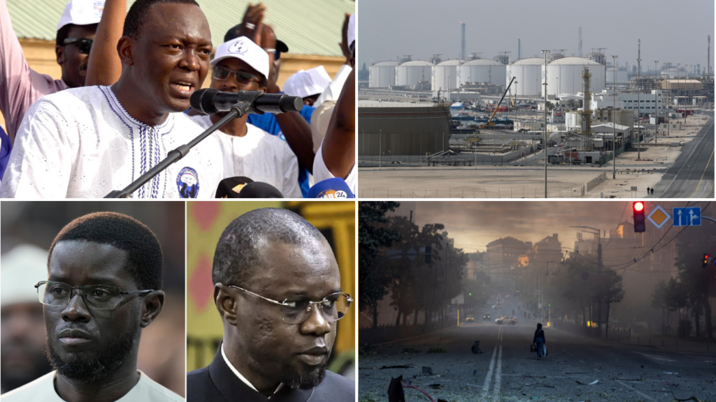 montage photo Senegal politics