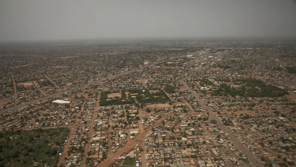 Burkina Faso protest scene during imam detention