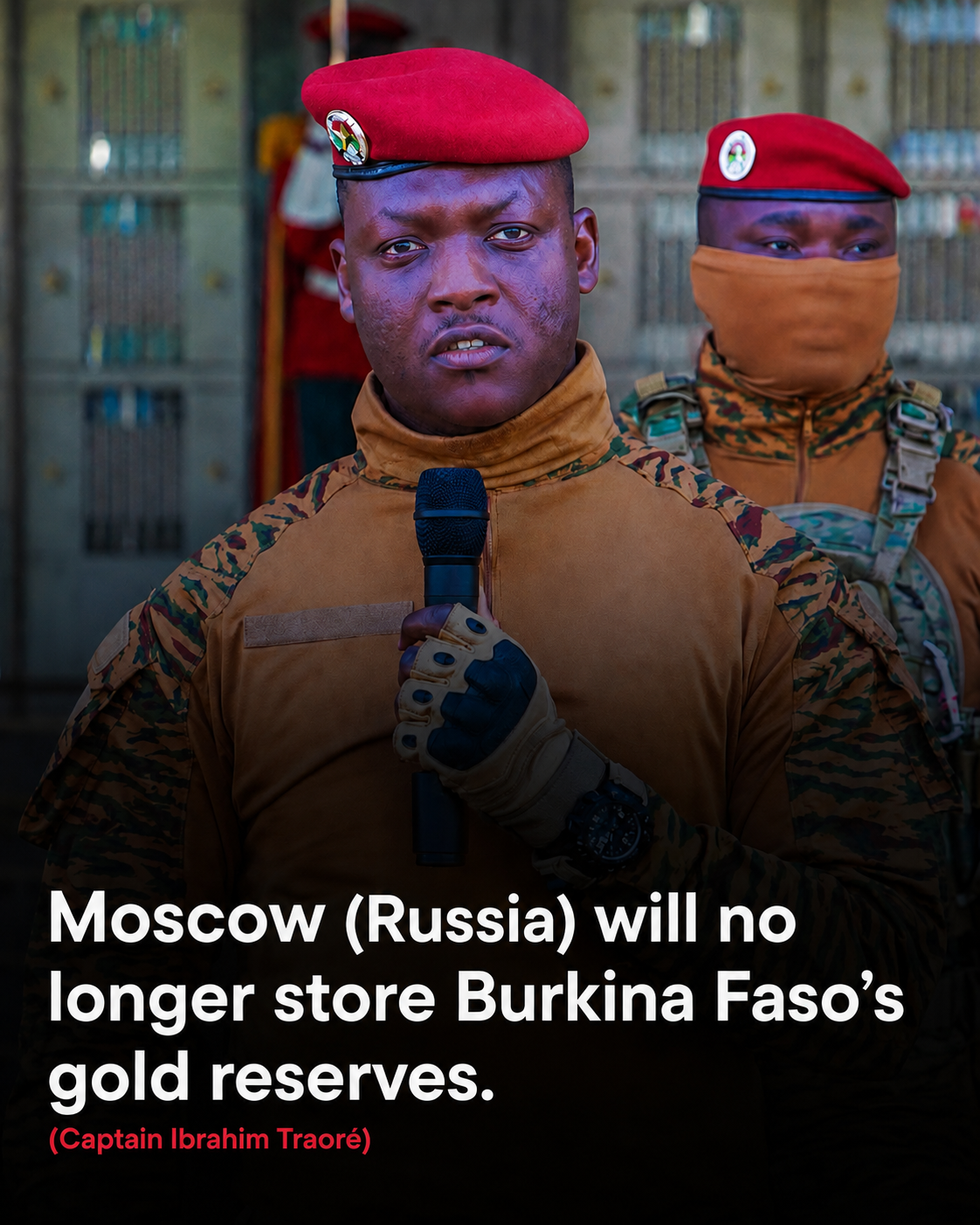 Burkina Faso’s gold under russian control raises sovereignty concerns