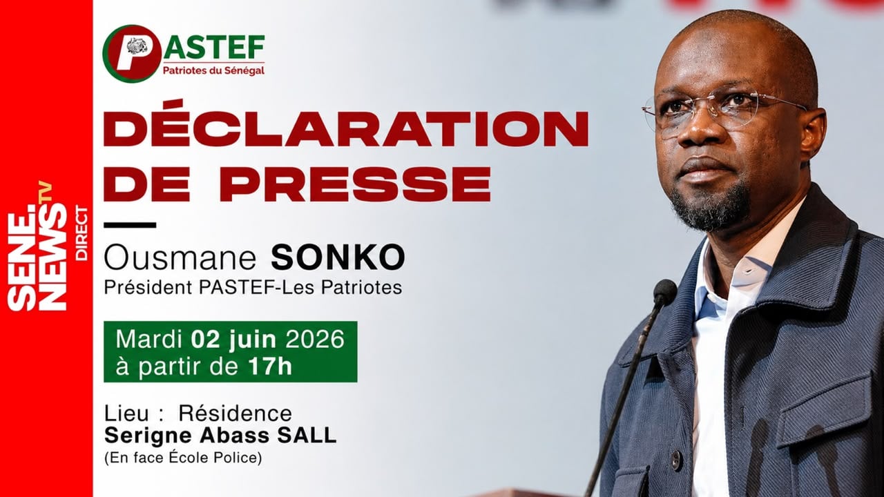 Ousmane Sonko addresses nation after Senegal’s new cabinet reshuffle