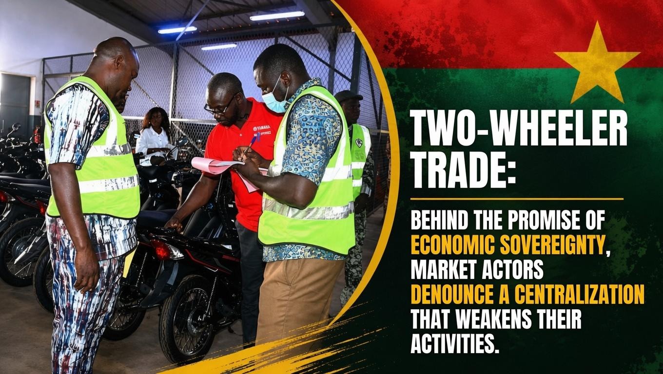 Mounting pressure on two-wheeled commerce reflects Burkina Faso’s economic control