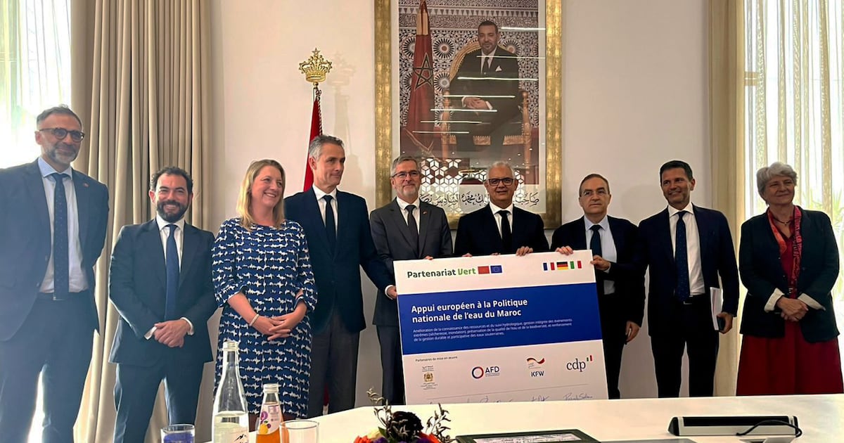 European partners commit 348 million euros to bolster water security in Morocco