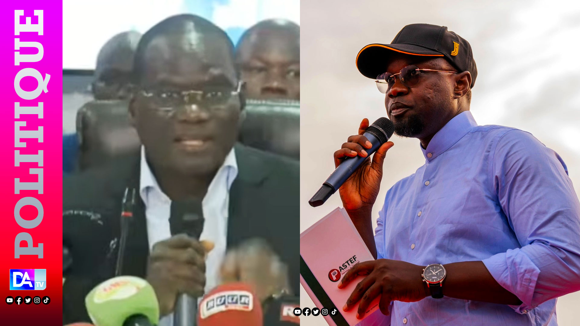 Senegal minister slams speaker Sonko over constitution reform clash
