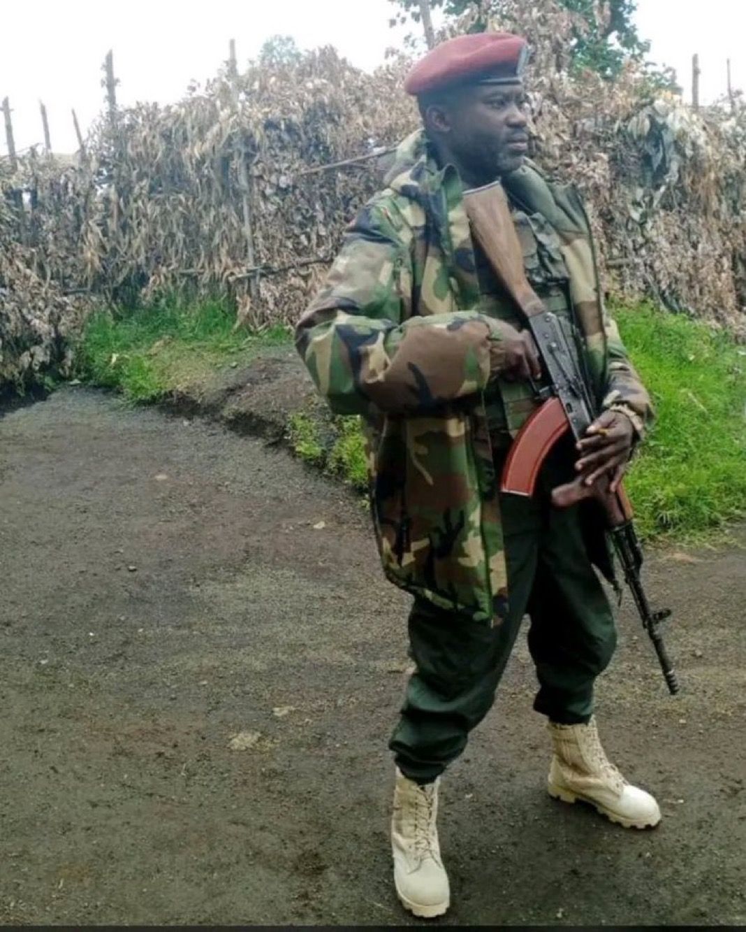 Military personnel in eastern Congo