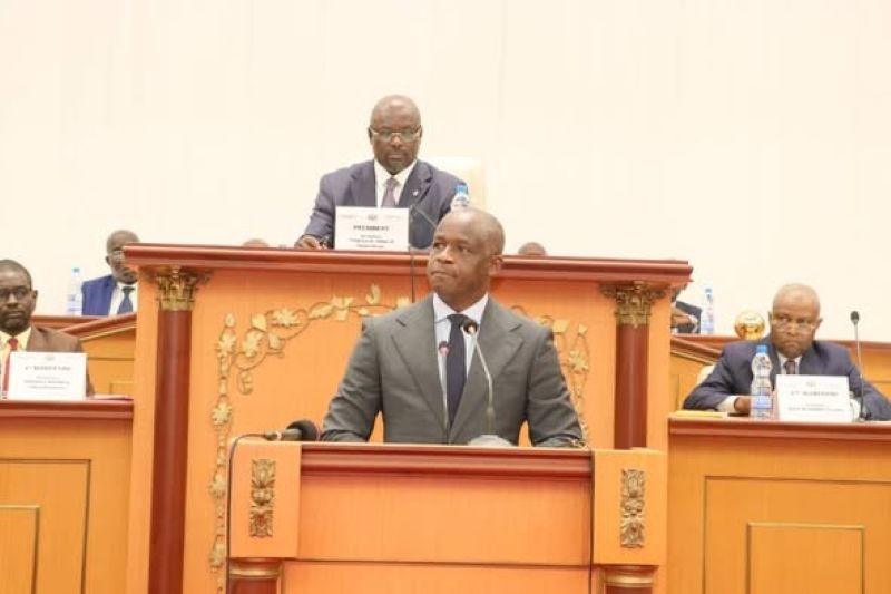 Government officials facing parliamentary questions in Gabon