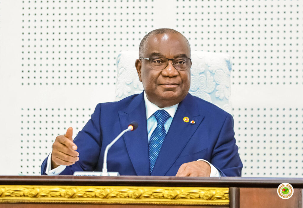 Togolese Parliamentarians in session