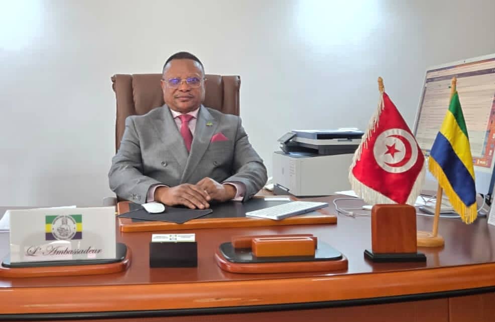 Pierre Ntsiet Ngolo, Gabon Ambassador to Tunisia