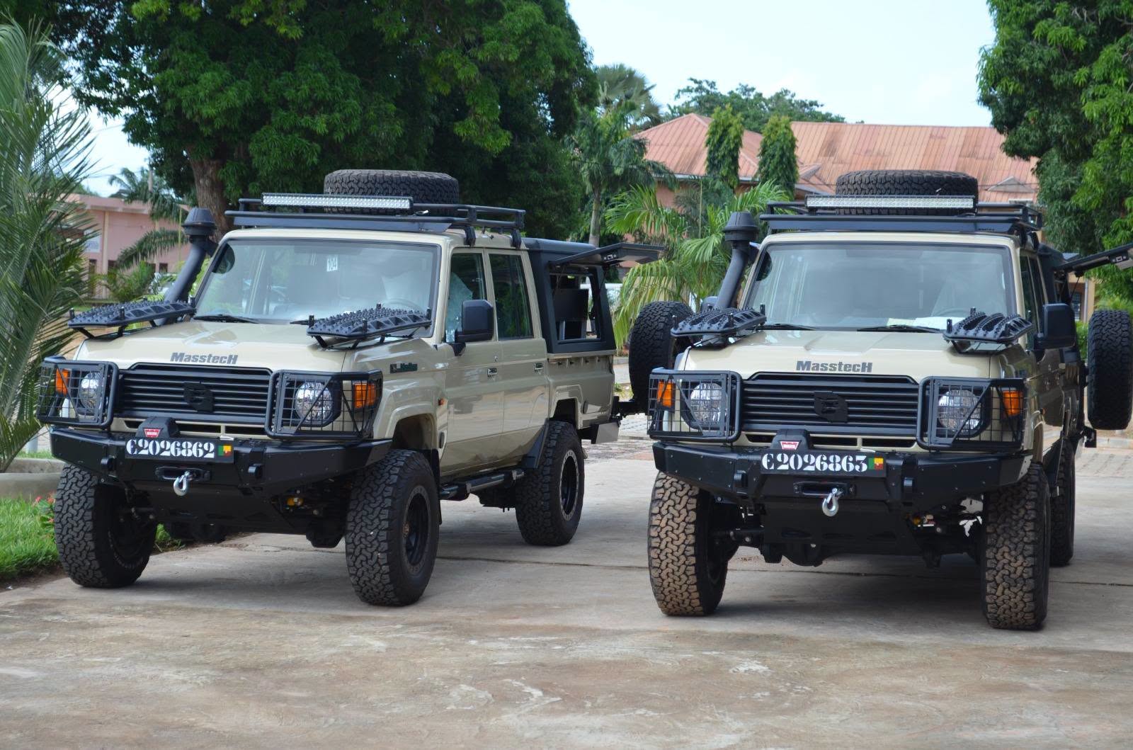 Bénin military personnel in training