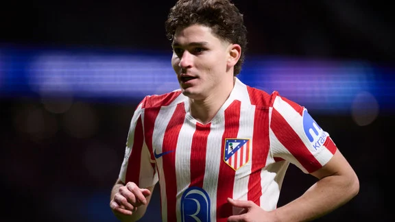 Julian Alvarez in action