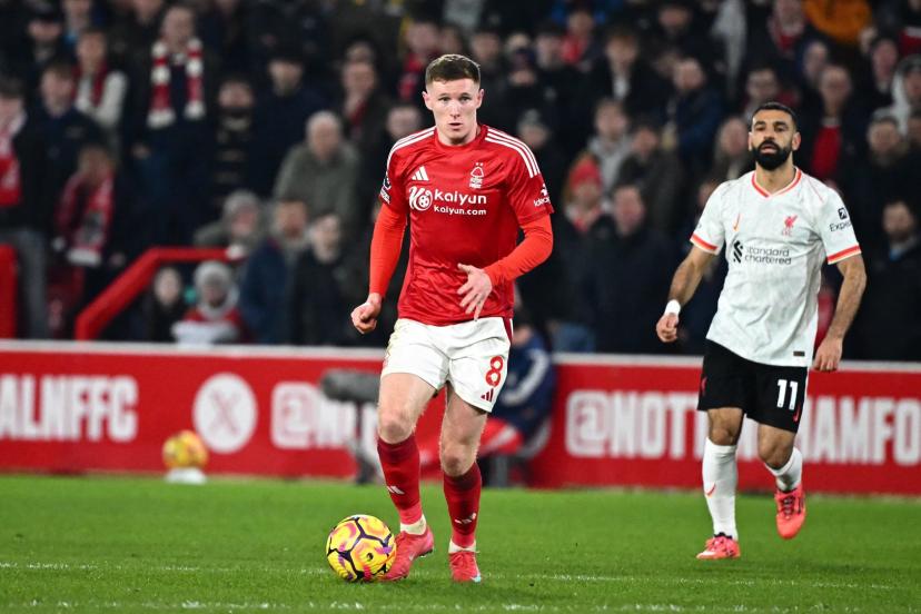 Elliot Anderson could become the most expensive midfielder in history. (P.&nbsp;Lahalle/L'Équipe)