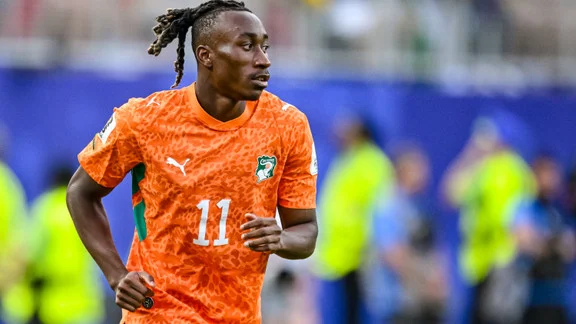 Yan Diomandé sous les couleurs du RB Leipzig