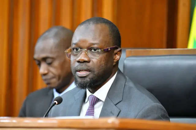 Ousmane Sonko, president of the national assembly of Senegal