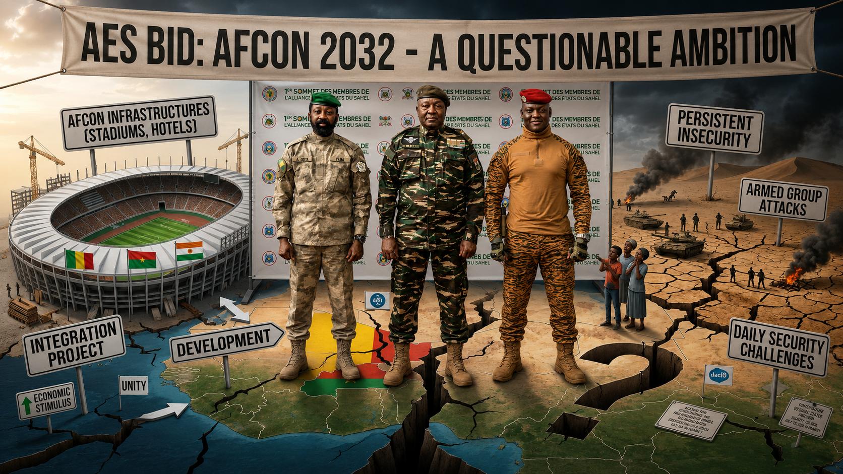 Burkina Faso, Mali and Niger bid for CAN 2032 amid persistent insecurity