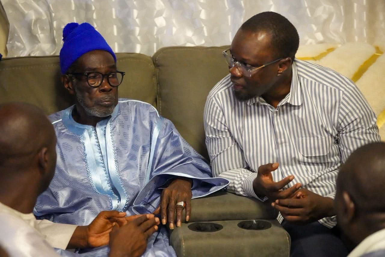Ousmane sonko mourns passing of serigne abdou bakhi mbacke in Senegal