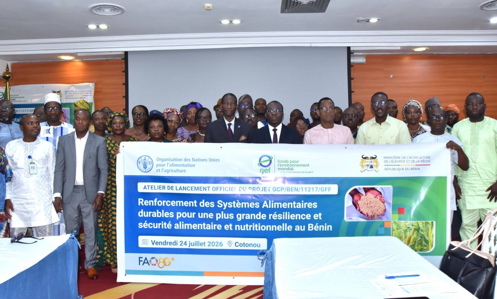 Bénin launches Food Systems project to revive degraded farmland by 2030