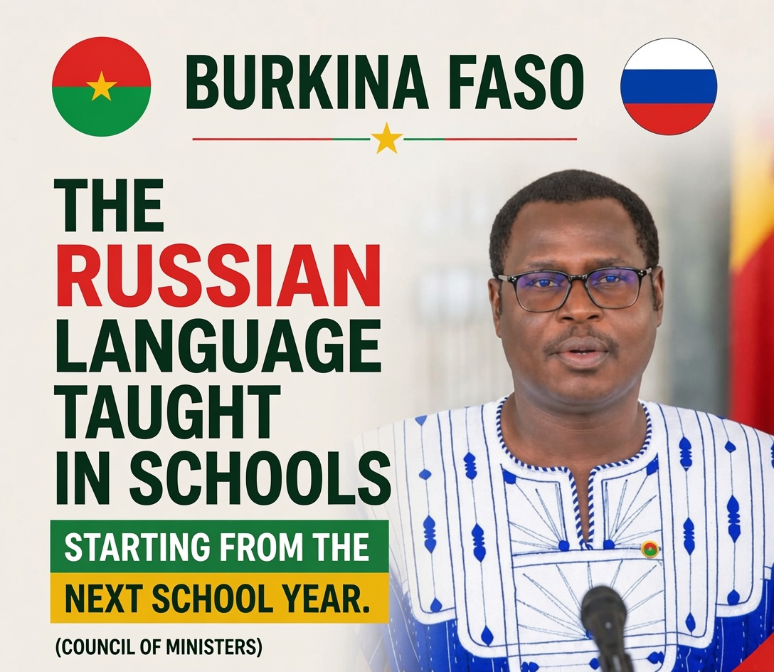 Burkina Faso: russian language in schools sparks debate over foreign influence