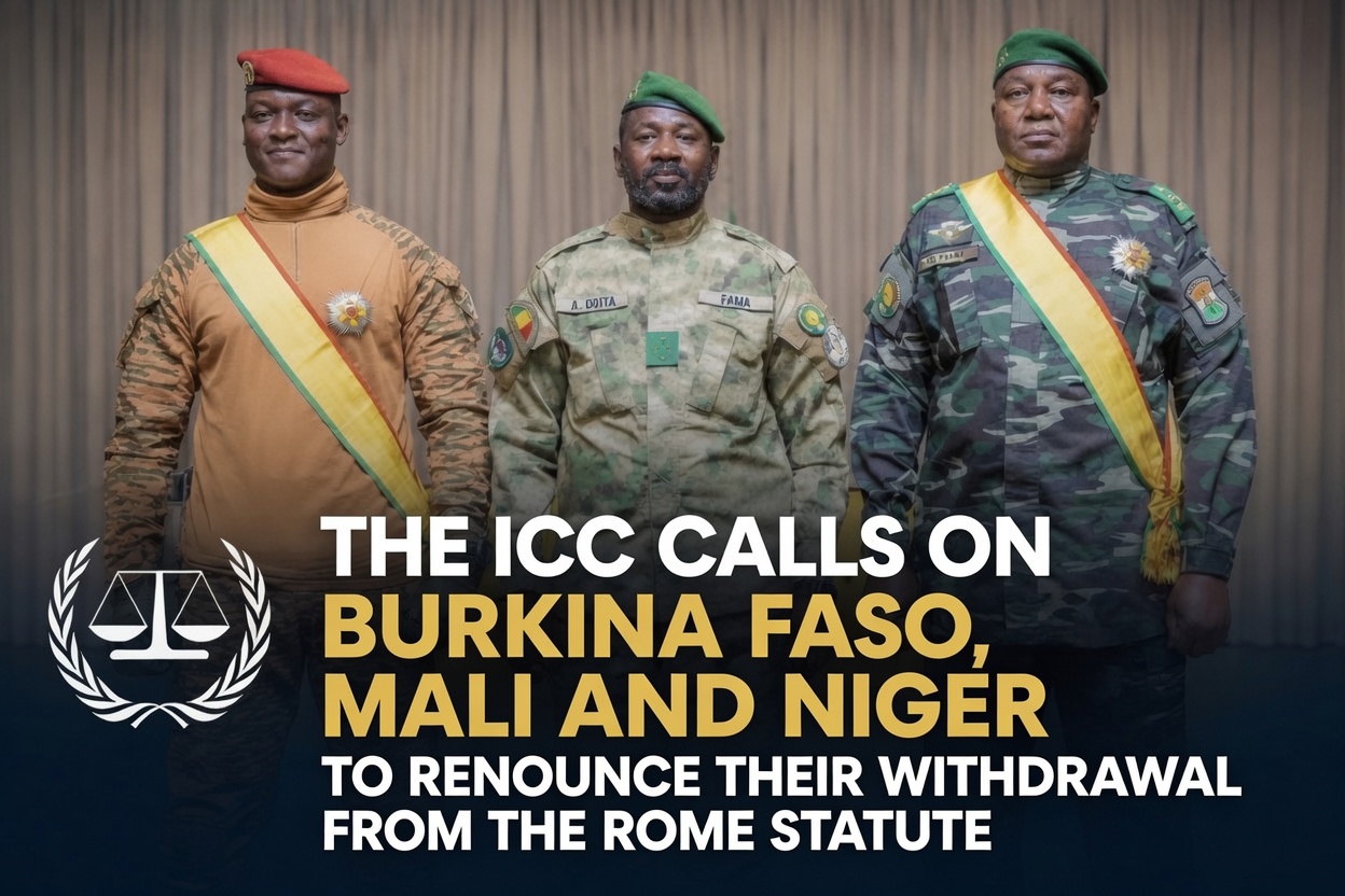 The international criminal court urges Sahel nations to rethink rome statute exit