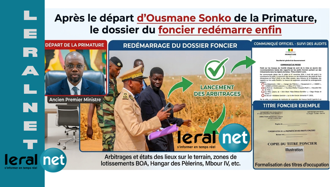 Land reforms resume after prime minister’s departure in Senegal
