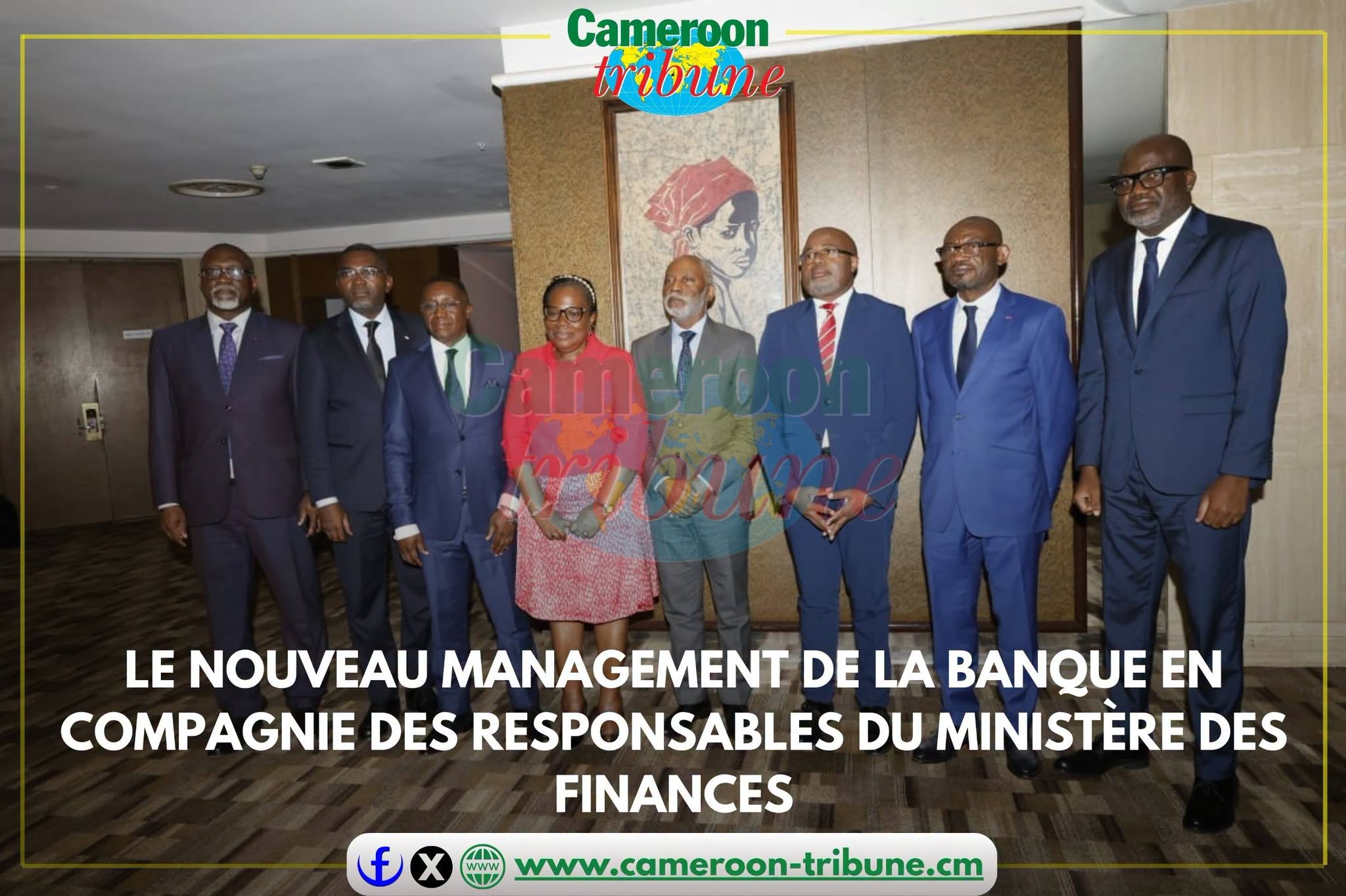New leadership takes charge at general bank of Cameroon