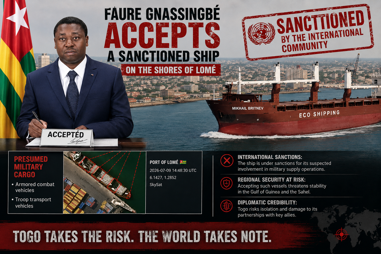 Togo’s deepening alignment with Russia: regional anxieties and domestic implications