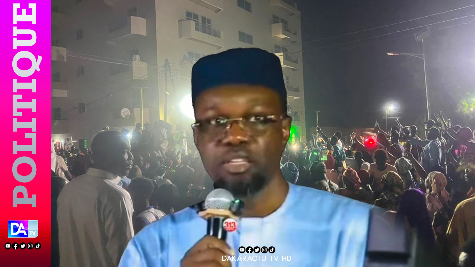 Ousmane sonko mobilizes pastef base in mbacké, targets one million new members