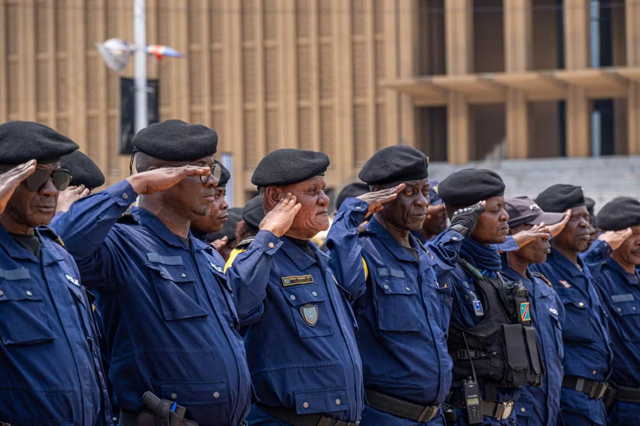 Congo police audit uncovers 64,000 inactive officers