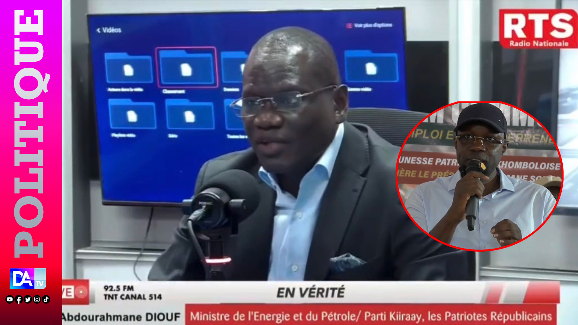 Senegal party split deepens as energy minister criticizes pastef leadership