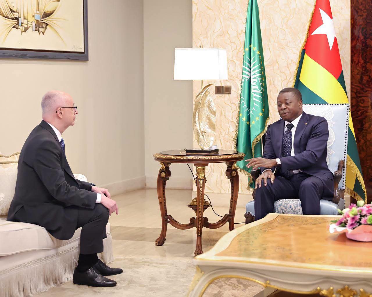 Togo-brazil ties: Faure Gnassingbé and Brazilian envoy discuss stronger cooperation