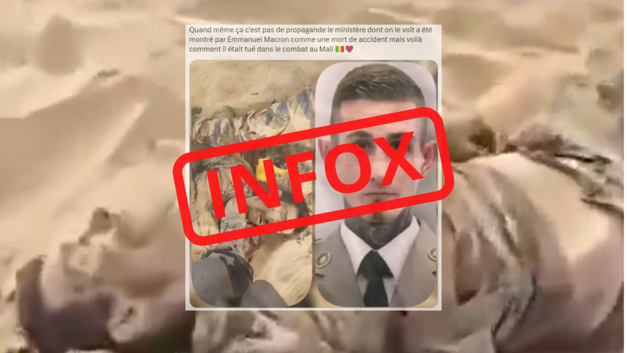 Pro-AES accounts spread false claims about french soldier in Mali