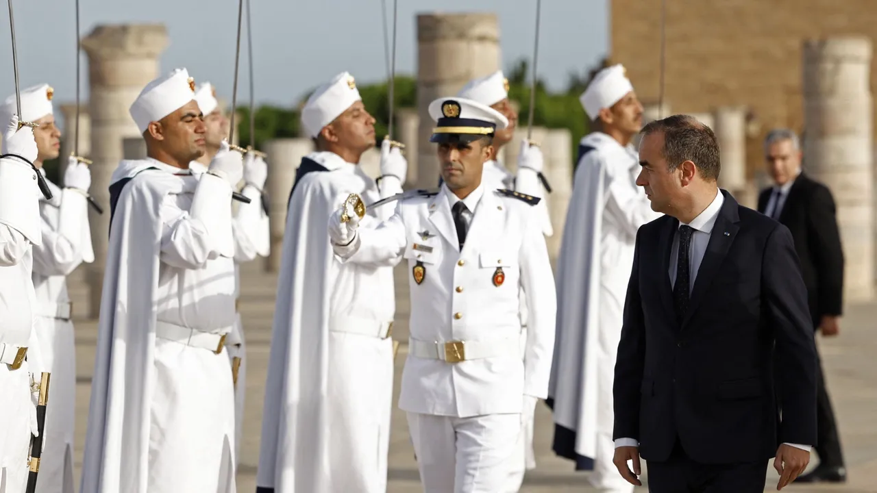 French Prime Minister Sébastien Lecornu arrives in Rabat for strategic talks