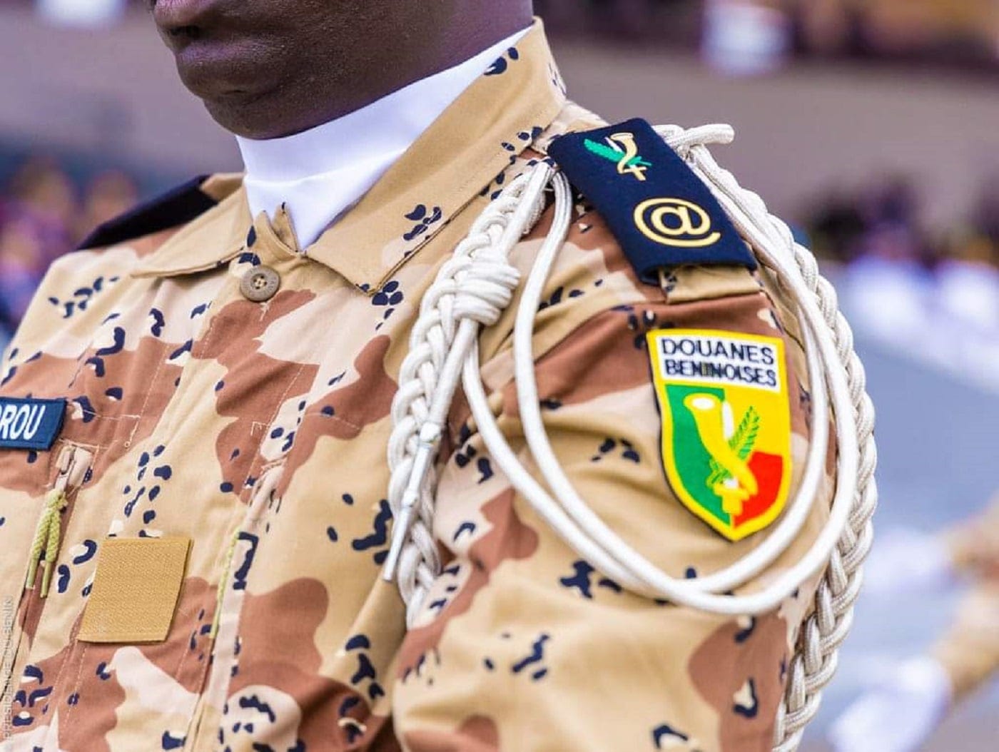 Customs officers during a training exercise